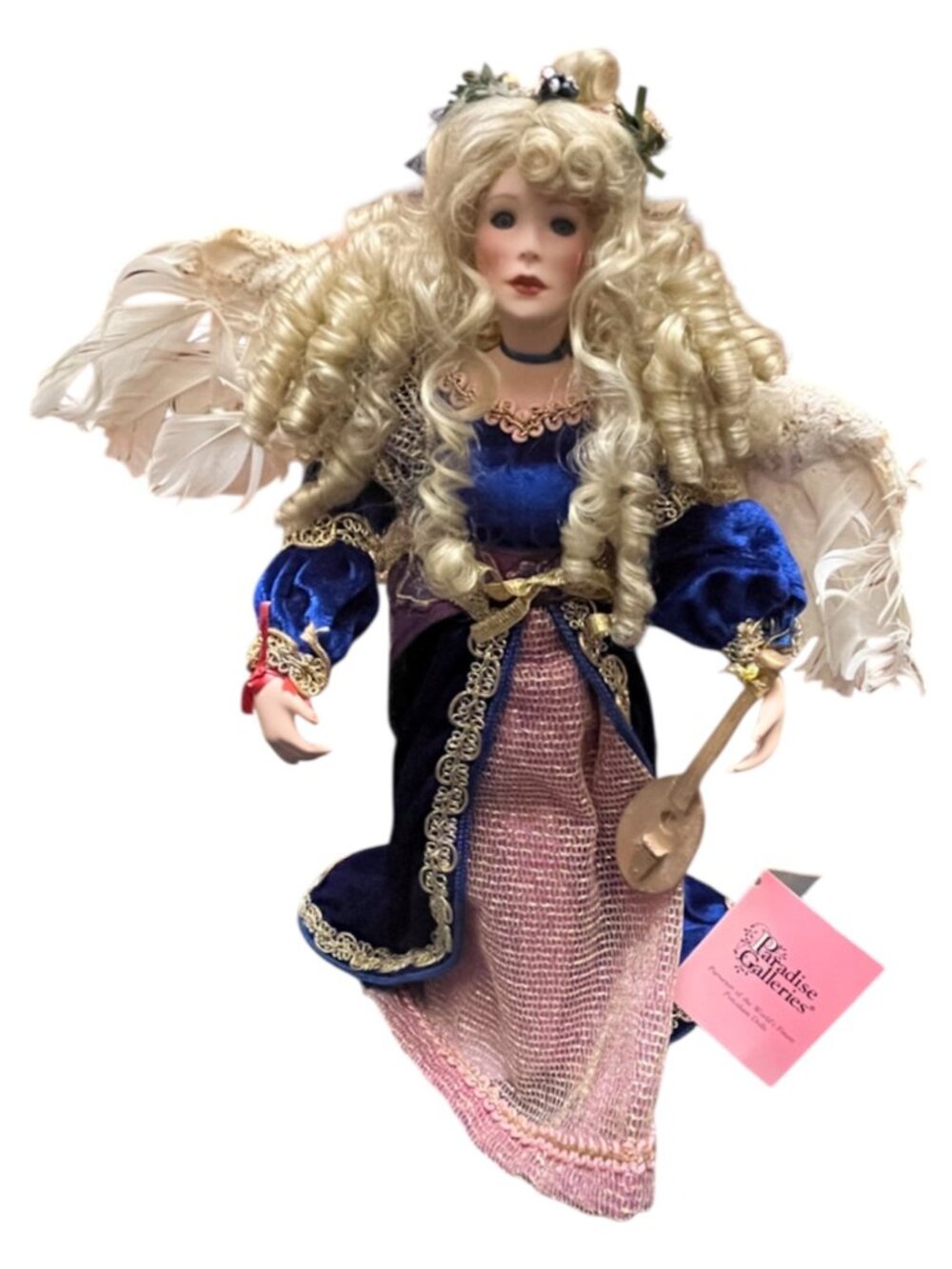 "Bethany" Glorious Christmas Angel Doll-Paradise Galleries Treasure Collection